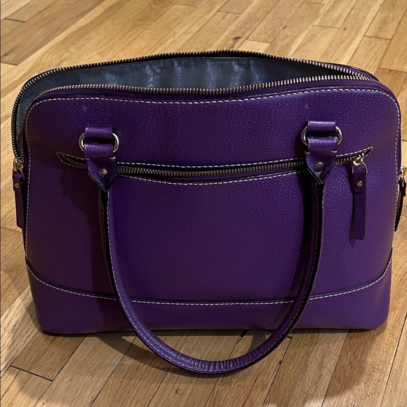 Kate Spade Wellesley Rachelle Purple Handbag - Picture 3 of 13